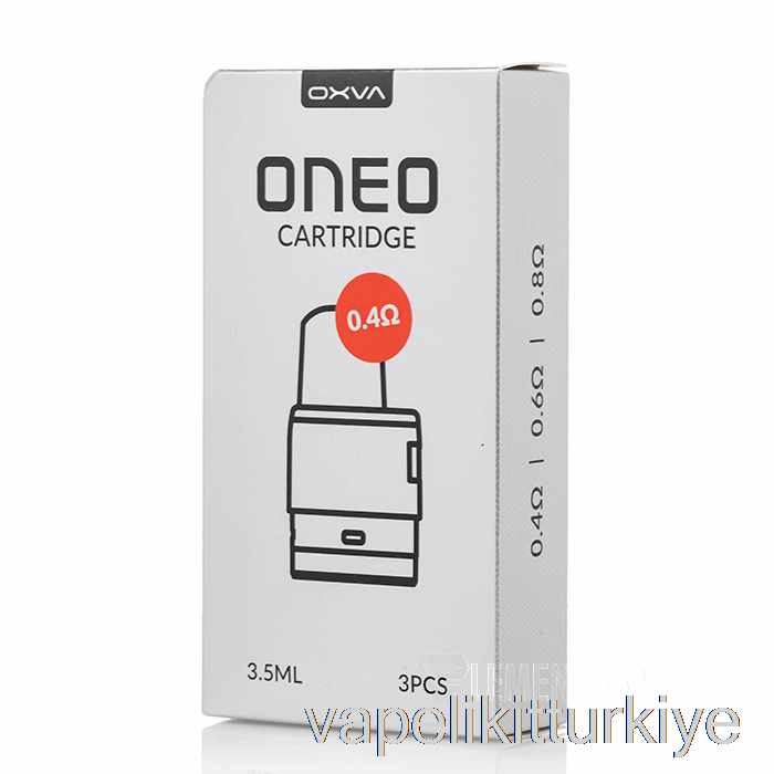 Vape Elektronik Sigara Oxva Oneo Yedek Bölmeler 0.4ohm Oneo Bölmeler
